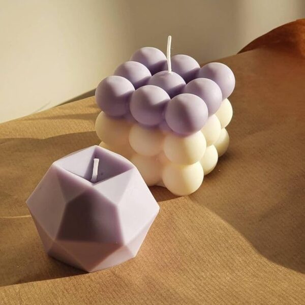 2Pack Big Bubble Dimond Candle