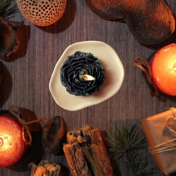 1Pc Peony Flower Candle