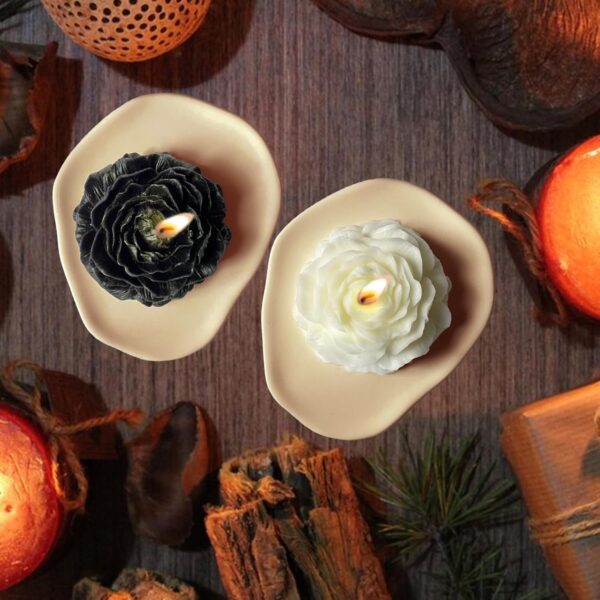 1Pc Peony Flower Candle