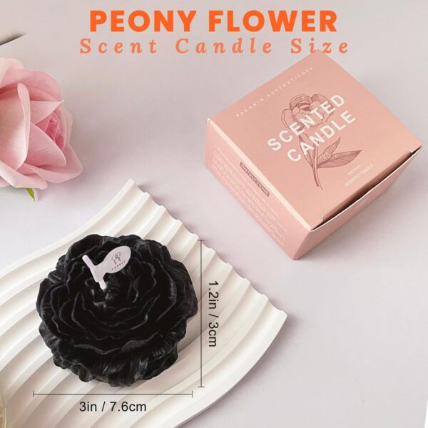 1Pc Peony Flower Candle