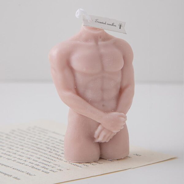Men Human Body Candles