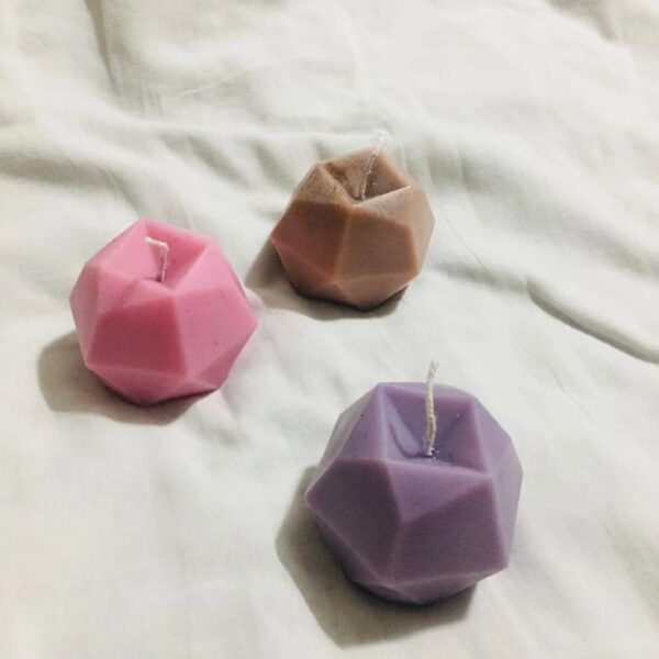 Diamond Hexagon Scented Candles