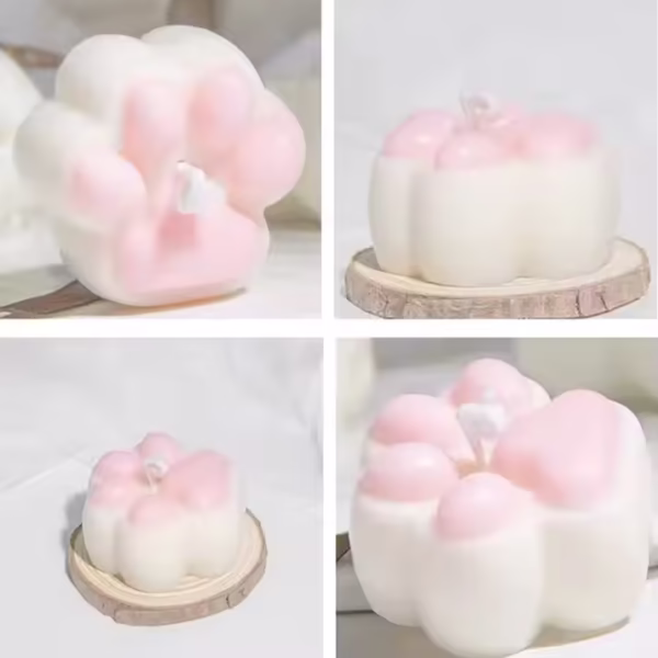 Dog Cat Paw Scented Candles