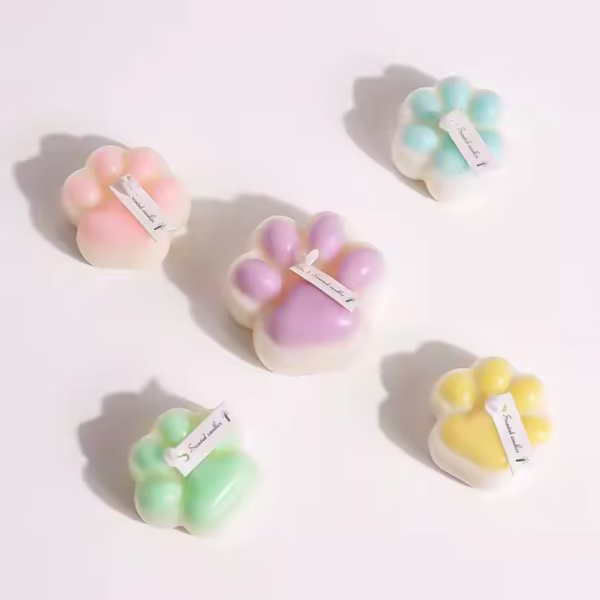 Dog Cat Paw Scented Candles Homemade home Decoration Fragrances Candles | Witty Stone - Image 6