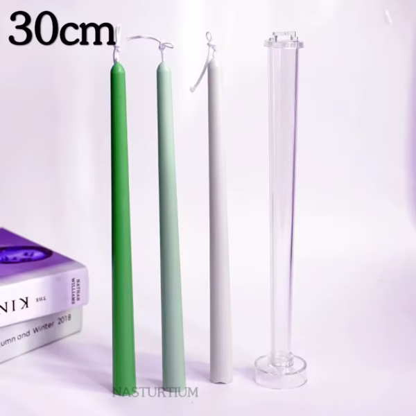 3Pack 25.5cm Long Dinner Candle