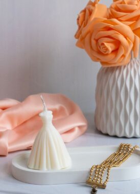 Bridal Dress Candles