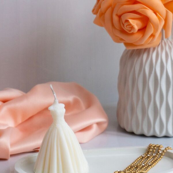 Bridal Dress Candles