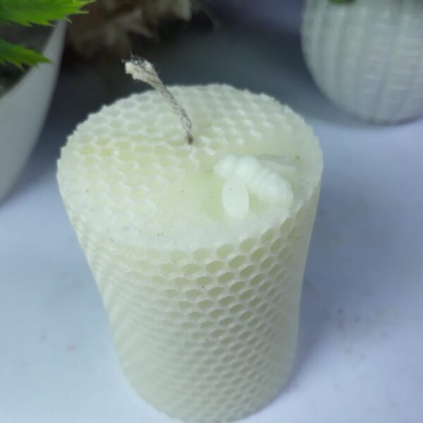 Honeycomb Pillar Scented Candle