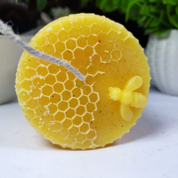 Honeycomb Pillar Scented Candle