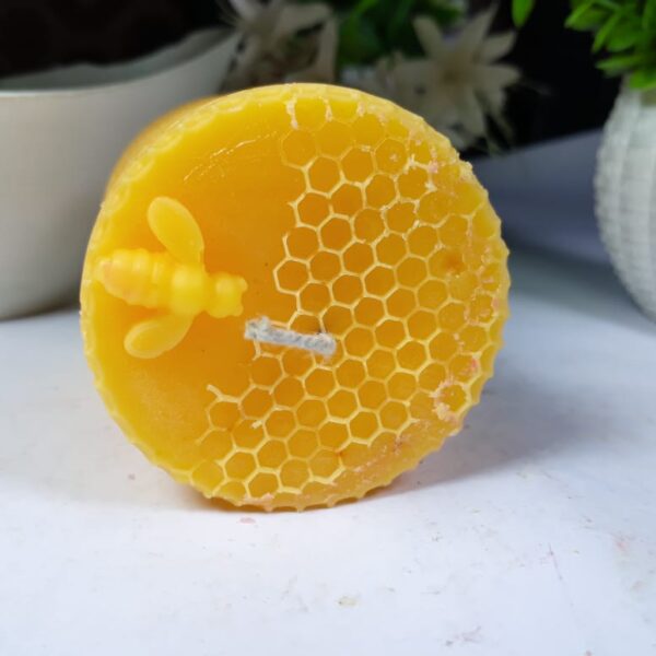 Honeycomb Pillar Scented Candle