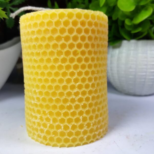 Honeycomb Pillar Scented Candle