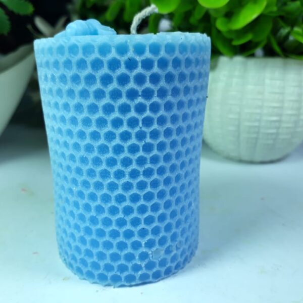Honeycomb Pillar Scented Candle