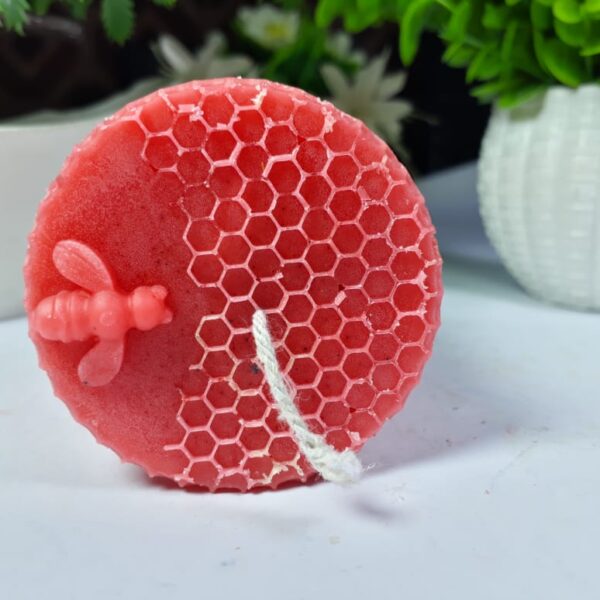 Honeycomb Pillar Scented Candle