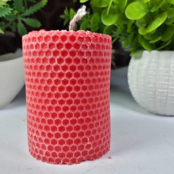Honeycomb Pillar Scented Candle