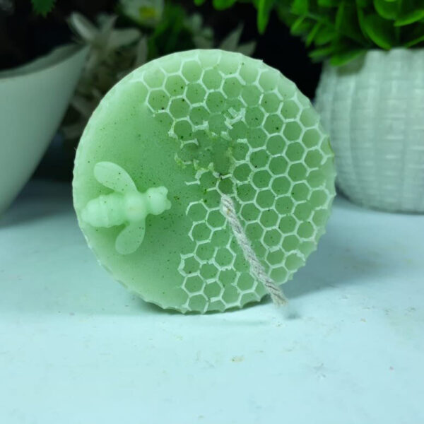 Honeycomb Pillar Scented Candle