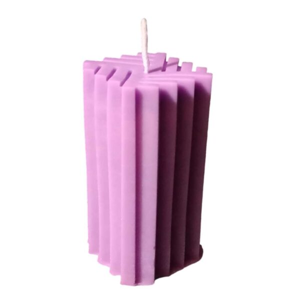1PC Pillar Round Square Candle