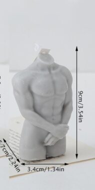 Men Human Body Candles