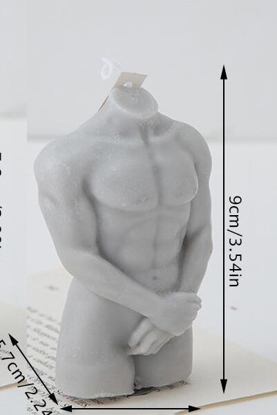Men Human Body Candles