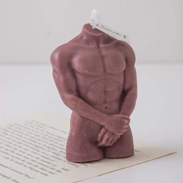 Men Human Body Candles