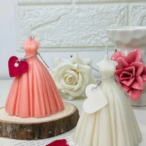 Bridal Dress Candles