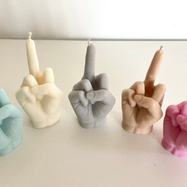 Men's Hand Candles Five Fingers Candles Long Candles Funny Funky Attractive Candles Scented Homemade Fragrance Ideas Decorating Candle | Witty Stone - Image 5