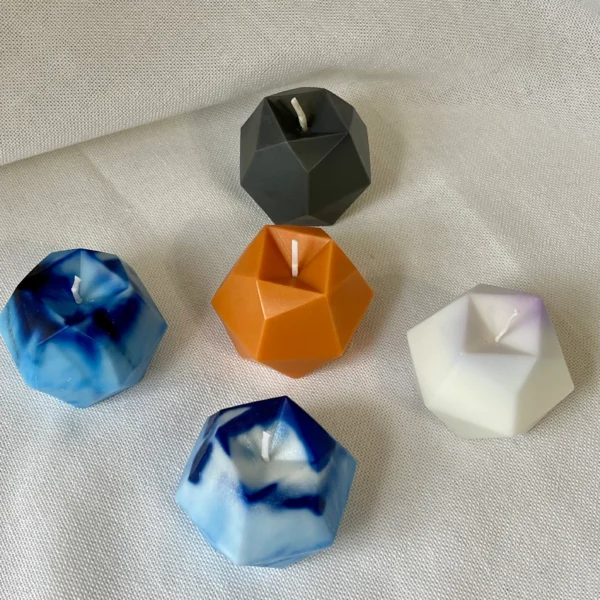 Diamond Hexagon Scented Candles