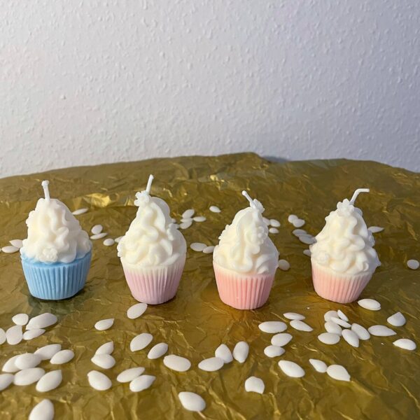 Muffin Cup Cake Candle