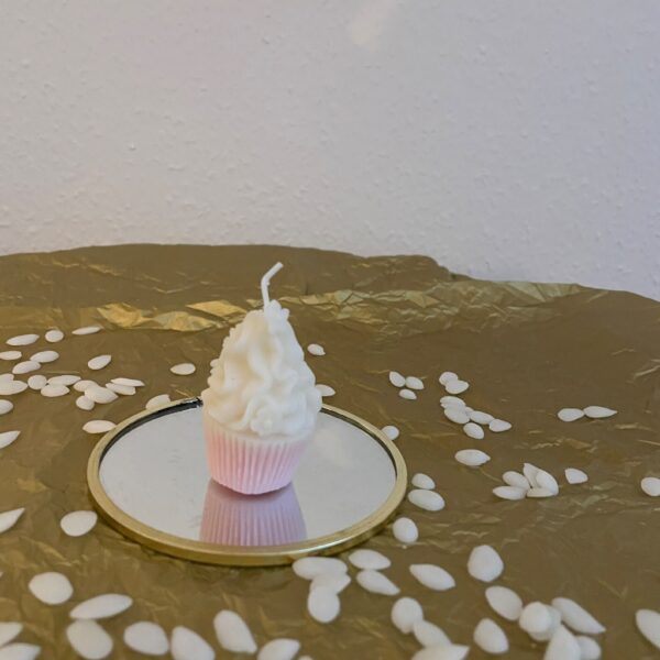 Muffin Cup Cake Candle