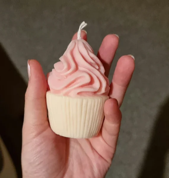 Muffin Cup Cake Candle