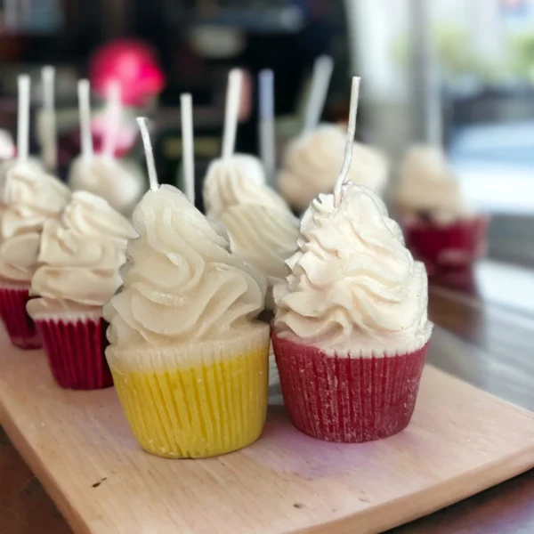 Muffin Cup Cake Candle