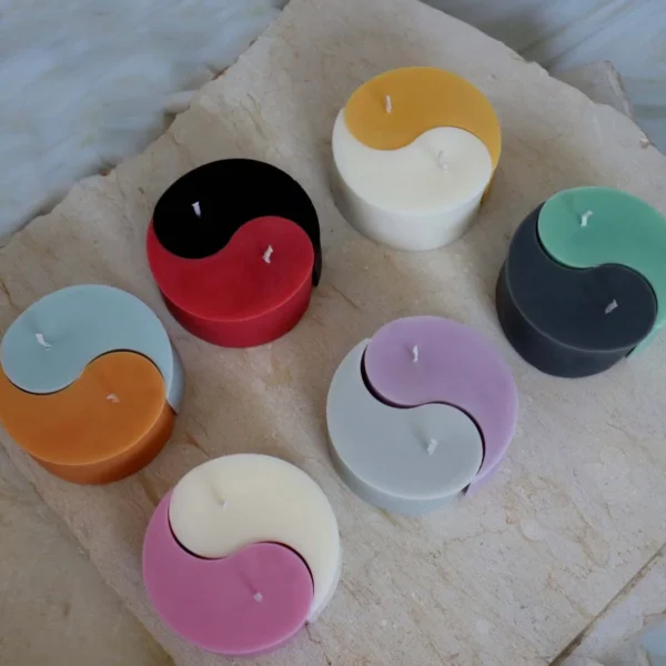 Tai Chi Yin Yang Candle