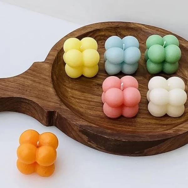 2PCs Mini Bubble Candles