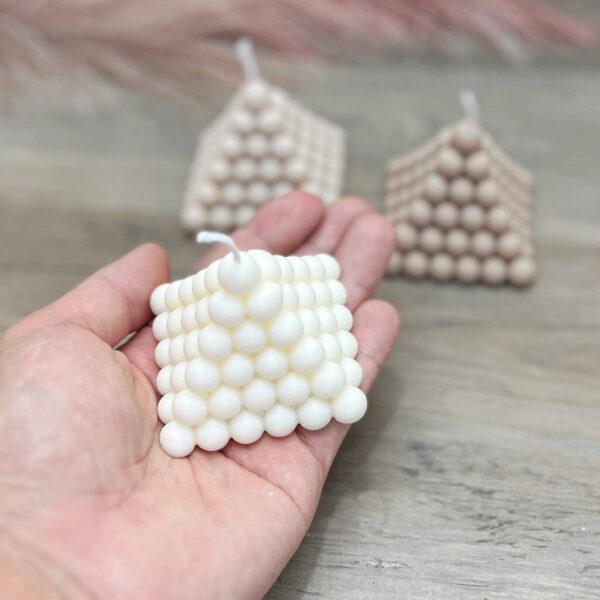 Mountain Pyramid Bubble Candles