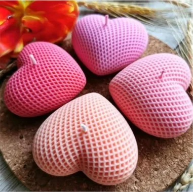 1Pc Big Heart Candle