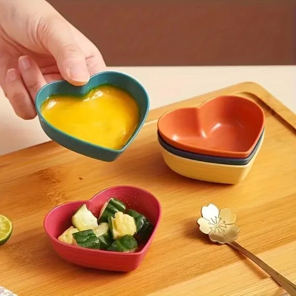 Heart Shaped Sauce Dish