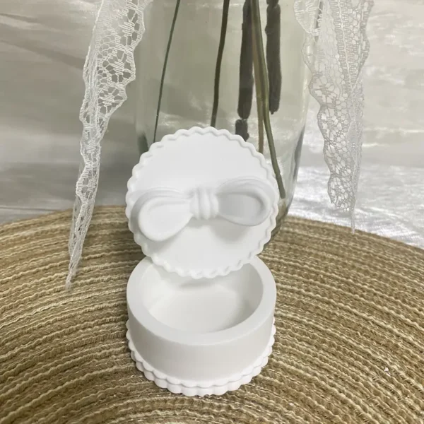 2Pcs Mini Bowknot Jar