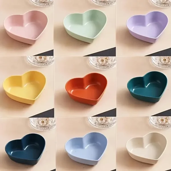 Heart Shaped Sauce Dish