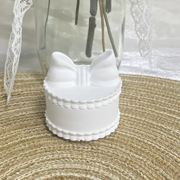 2Pcs Mini Bowknot Jar