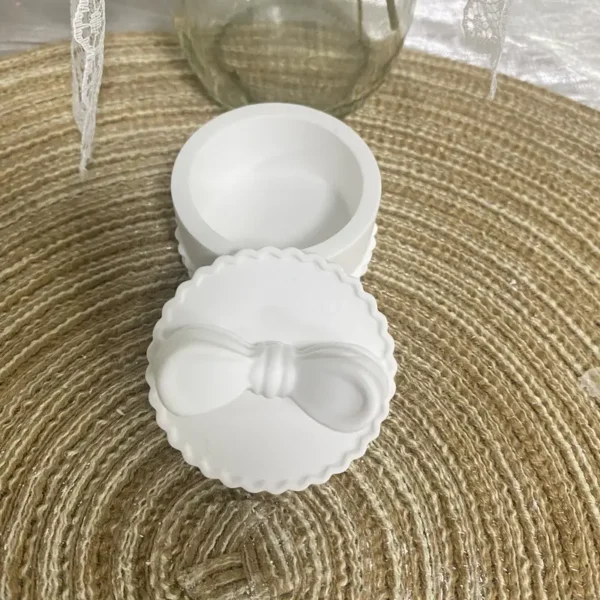 2Pcs Mini Bowknot Jar