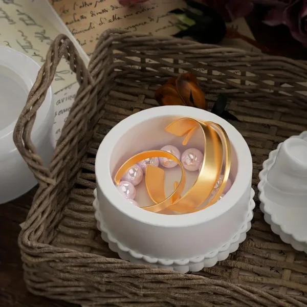 2Pcs Mini Bowknot Jar