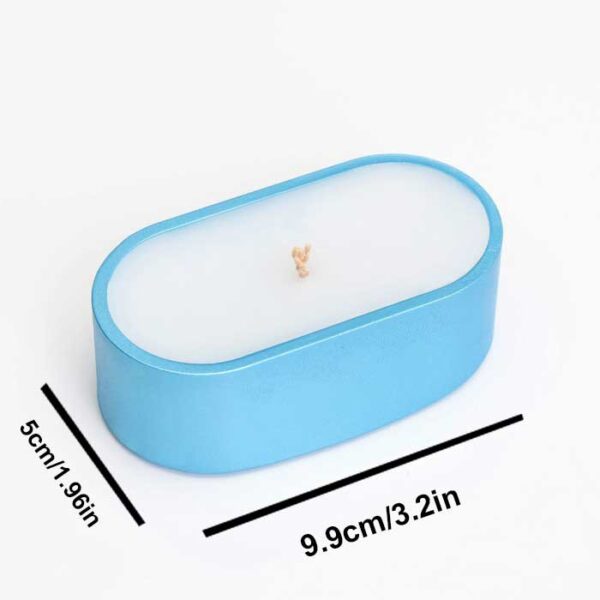 Mini Oval Candle Jar