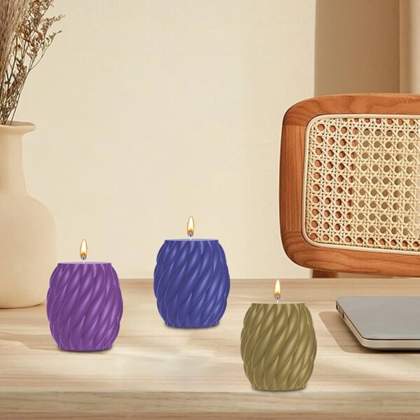 Rotating Raindrops Candle