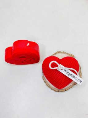 2Pack Heart Shaped Candles