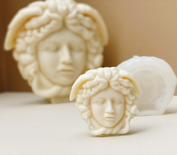 Small Versace Medusa Candle