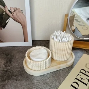 3Pcs Stripe Jar Tray