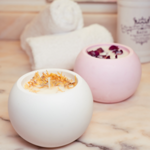 Mini Spherical Candle Pot