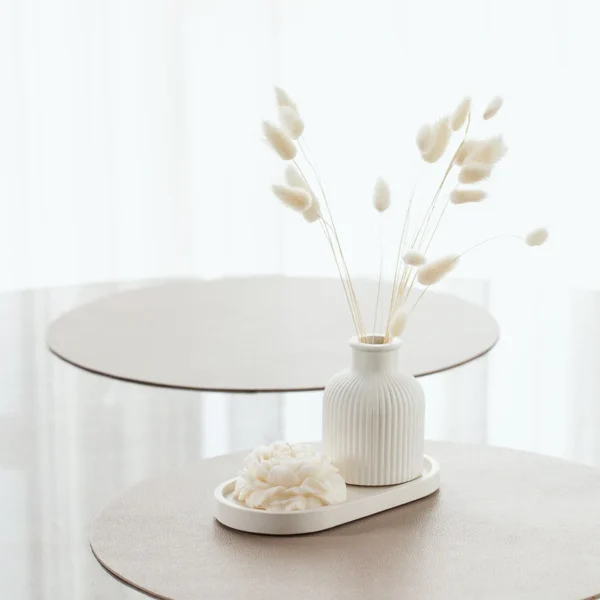 Peony Candle Tray Vase