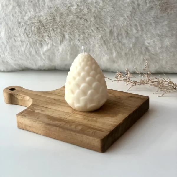 3D Pine Cone Candle