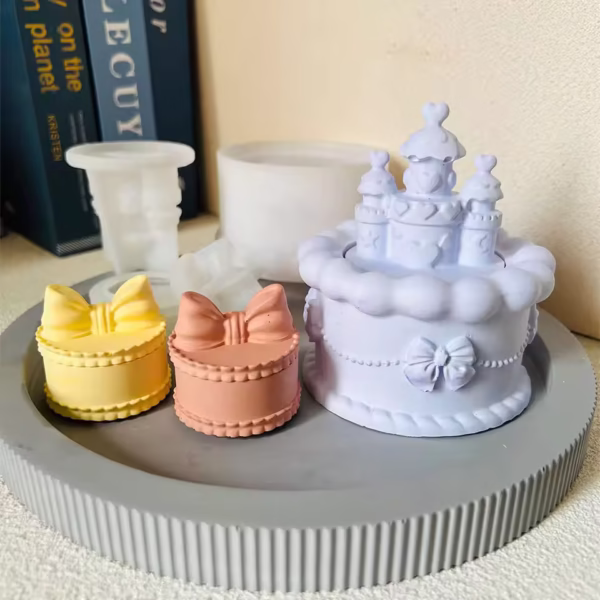 2Pcs Mini Bowknot Jar