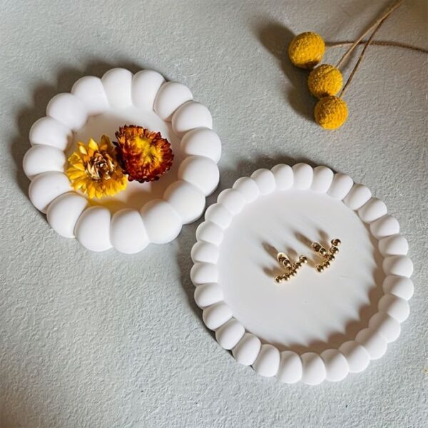 2Pcs Round Bubble Trays